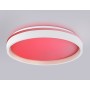 FZ607 WH/GD белый/золото IP20 66W 3000K-6500K+RGB D490*85 (ПДУ ИК)