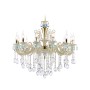 Подвесная люстра с хрусталем TR4929/12 GD/WH/CL Ambrella light