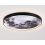 FW11114 BK черный 38W LED 3000-6400K D600*38