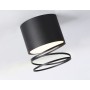 TN71105 BK черный GX53 max 12W D82*110