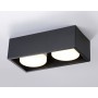 TN70829/2 BK черный GX53/2 max 12W 200*100*60
