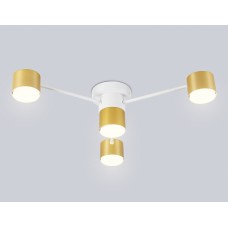 FL51720/4 WH/GD белый/золото GX53/4 max 12W 645*135