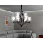 TR3238/6+3 BK черный E14/9 max 40W D730*720