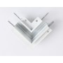 Коннектор угловой для встраиваемого шинопровода под ГКЛ 12,5мм Magnetic Standard 48V 20mm GL3352