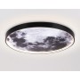 FW11114 BK черный 38W LED 3000-6400K D600*38