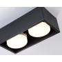 TN70829/2 BK черный GX53/2 max 12W 200*100*60
