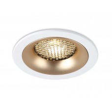 TN102723 WH/GD белый/золото GU5.3 92*92*23
