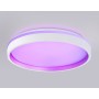 FZ607 WH/GD белый/золото IP20 66W 3000K-6500K+RGB D490*85 (ПДУ ИК)