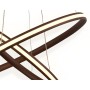 Подвесной светодиодный светильник с пультом FL406 CF кофе 84W D600*1100 (ПДУ РАДИО 2.4)