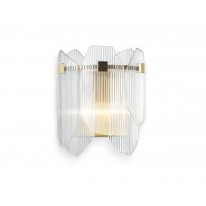 LH31257/2 BS/CL латунь/прозрачный E14*2 max 40W 220*150*270