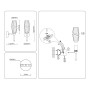 LH55204 BS/CL латунь/прозрачный E14 max 40W 150*80*280