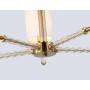 LH71500/5 BS/FR латунь/белый матовый E14*5 max 40W D680*640