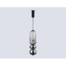 LH11033 BK/MG/SM черный/мраморно-серый/дымчатый 18W 3000K D150*1900