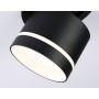 TA1432 SBK/FR черный песок/белый матовый GX53 D85*95