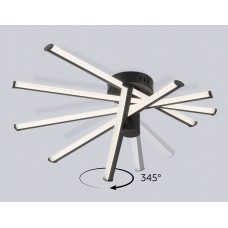 FL6222 BK черный 70W 3000K-6400K 605*605*170 (ПДУ ИК)