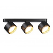 TN71295/3 BK/GD черный/золото GX53/3 max 12W 400*95*137