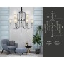 Подвесная люстра с хрусталем TR3249/9 Traditional