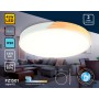 Потолочный светильник FZ1301 WH/LW белый/светлое дерево 45W 5000K D500*50 (без ПДУ)