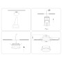 TN6759 BK черный IP44 GX53 max 15W D105*33
