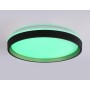 FZ610 BK/GD черный/золото IP20 66W 3000K-6500K+RGB D490*85 (ПДУ ИК)