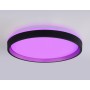 FZ610 BK/GD черный/золото IP20 66W 3000K-6500K+RGB D490*85 (ПДУ ИК)