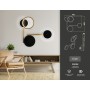 Настенный поворотный светодиодный светильник<br />FL5198 SBK/GD черный песок/золото LED 3000K 13W
