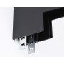 Коннектор угловой внутренний для накладного шинопровода Magnetic GL3378 BK черный
