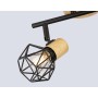 TR8752/2 BK/WD черный/дерево IP20 E27/2 310*115*200
