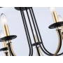 TR9621/5 BK/CGD черный/золото E14/5 max 40W D570*410