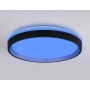 FZ610 BK/GD черный/золото IP20 66W 3000K-6500K+RGB D490*85 (ПДУ ИК)