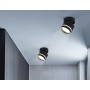 TA1445 BK/FR черный/белый матовый GX53 max 12W D85*90