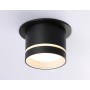 TA1432 SBK/FR черный песок/белый матовый GX53 D85*95