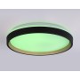 FZ610 BK/GD черный/золото IP20 66W 3000K-6500K+RGB D490*85 (ПДУ ИК)