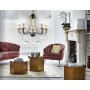 Подвесная люстра с хрусталем TR4952/5 BK/GD/CL Ambrella light