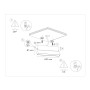 TA1818 WH белый LED 12W 4200K 230*22*87