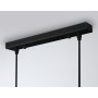 TR303244/4 BK/CH/SM/FR черный/хром/дымчатый/белый матовый E27*4 max 60W 870*120*780
