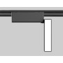 GV1479 BK черный IP20 5W 4200K 48V 122*26*80