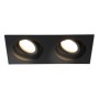 TN102760/2 BK черный IP20 GU5.3/2 200*100*32