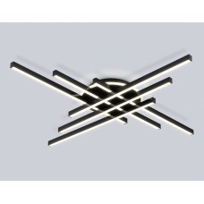 FL6286 BK черный 110W 3000K-6400K 950*950*90 (ПДУ ИК)