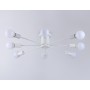 TR80408/8 WH белый E27/8 max 60W D950*150