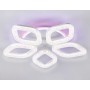 Потолочный светодиодный светильник с RGB подсветкой и пультом<br />FA3925/5 WH белый 100W (ПДУ РАДИО 2.4G)