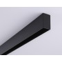 Шинопровод накладной 2 метра GL1004 BK черный IP20 220V 2000*30.6*56