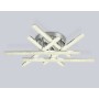 FA8898 CH хром 75W 3000K-6400K 740*710*170 (ПДУ РАДИО 2.4G)