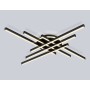 FL6286 BK черный 110W 3000K-6400K 950*950*90 (ПДУ ИК)