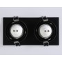 TN102760/2 BK черный IP20 GU5.3/2 200*100*32