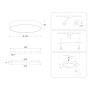 FV5526 BK черный LED 35W 4200K D300*58 (Без ПДУ)