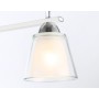 TR303229/2 WH/CH/CL/FR белый/хром/прозрачный/белый матовый E27*2 max 60W 340*120*250