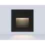 ST8212 BK черный IP65 LED 3000K 3W 84*84*46