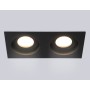 TN102760/2 BK черный IP20 GU5.3/2 200*100*32