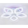 Потолочный светодиодный светильник с RGB подсветкой и пультом<br />FA3925/5 WH белый 100W (ПДУ РАДИО 2.4G)